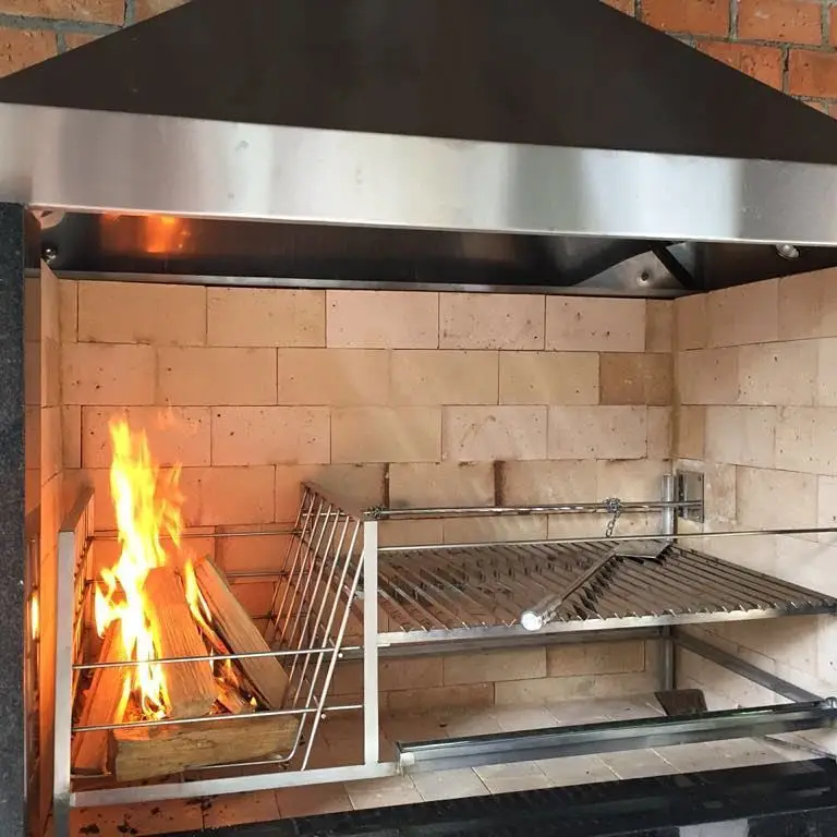 Churrasqueira parrilla com coifa