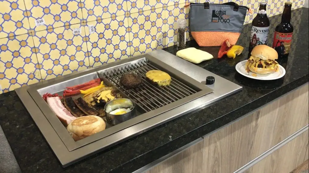 Churrasqueira para varanda gourmet